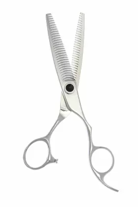 Shearsdirect 646648791674 6.5 Inch 30 Tooth Thinning Shear With Offset Handle 3 Ounce