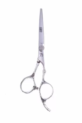 Shearsdirect 704660737039 Cutting Shear With Engraved Roses Handle And Low Profile Tension