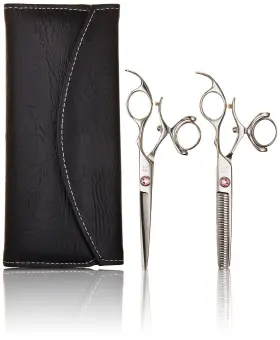 Shearsdirect 704660737053 Cutting Shear And Tooth Thinner Set