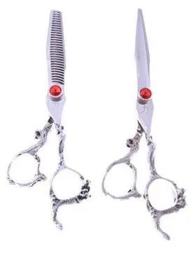 440c Shearsdirect 704660738166 6.0 Inch Set Of 2 Dragon Handle Shears Stainless 8 Ounce 440c Shearsdirect 704660738166 6.0 Inch Set Of 2 Dragon Handle Shears Stainless 8 Ounce