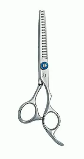 Shearsdirect 704660738715 30 Tooth Thinner With Ergonomic Off Set Handle Fixed Finger Rest