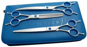 Show Gear Sgsset8 New 8 Inches Supreme Series Shears Steel Scissors Set