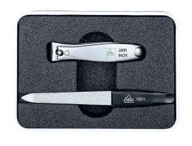 9327 Shpitser Erbe Solingen 2 Pcs Surgical Stainless Steel Clipper German Manicure Set Groo