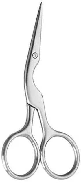 Shzdmh 643375646888 Contemporary Eyebrow Scissors Silver