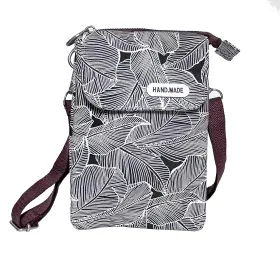 C001 Sibalasi Roomy Canvas Cell Phone Purse Lightweight Crossbody Bags For Women With Multi