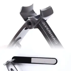 Silverhero 718460563514 15mm Wide Jaw Opening Deluxe Sturdy Stainless Steel Fingernail Clippers Toena