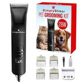 Simplyshear 061078560006 Premium Dog Clippers For Grooming High-performance 2-speed Corded Shears For