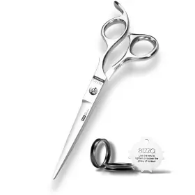 Sizzo 065023101979 Hair Cutting Scissors 6.5 Inch Ideal For Professional Barbers Men