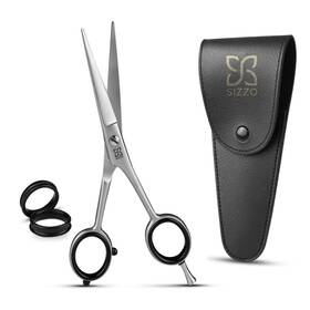 Sizzo 769947280608 Hair Cutting Scissors 5.5 Inch For Women Barbers Men And Styli