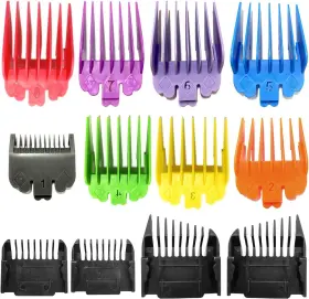 8221 Smaeti 1/24” 1” 12pcs Clipper Guards Cutting Guides Set Fit For Home Cut/home Pro/home Barber