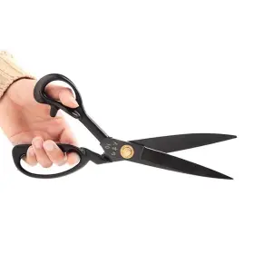 Smith Chu 765390117928 Left Handed Dressmaking Scissors 10 Inch - Professional Heavy Duty Industrial