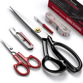Snavida001 Snavida 632111991108 Fabric Scissors Tailor Sewing Shears - 9 Inch Heady Duty For
