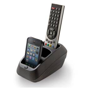 Snips 077070 Smartphone And Remote Holder - Control Organiser Caddy Black Col