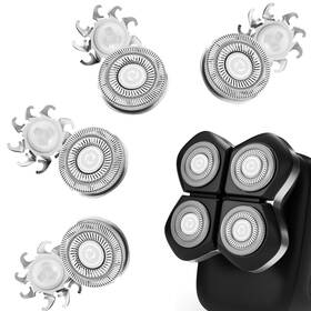 Solasky Ss-sk4us 4 Pcs Pro Head Shaver Double Ring Blade Compatible With Freebird Flexseries P