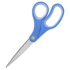 Sparco 035255390439 8 Inch Bent Multipurpose Scissors Blue
