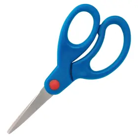 Sparco 035255390491 Bent Tip 5 Inch Kids Scissors Blue