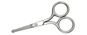 Speert Sc2041e Manicure Round Tip Scissors Stainless Steel Pedicure Nose Hair