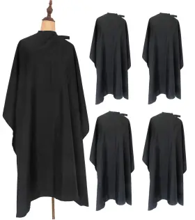 Lfwb01 St-best-p Haircut Cape Black Hair Cutting Salon Barber Capes Waterproof Hairdressing Fo