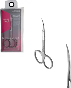 Ss-10 Staleks Pro Ss-10/3 Smart 10 Type 3 Professional Cuticle Scissors - Pack Of 1 Model Ss