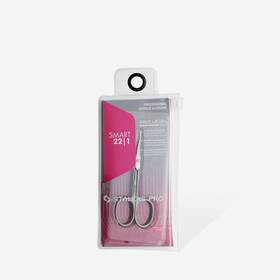 Staleks Pro Ss-22-1 Smart 22 Type 1 Cuticle Scissors Medium Straight Handles Silver
