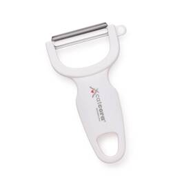 Strendier 38061wht Catcora Swiss-style Peeler Professional German Tempered Stainless Steel Blad