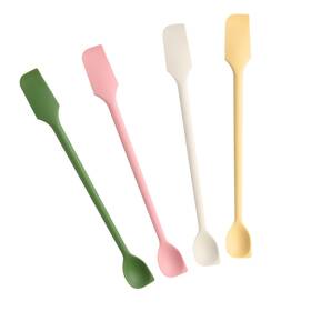 Strendier 727120 1 Futr5cus Tiesome 4 Pcs Mini Silicone Spatulas Multifunctional Small Scrapers For Kitc