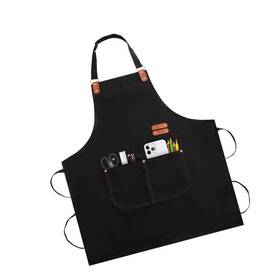 Strendier 730377181339 Apron For Men Women Chef With Adjustable Neck Strap Heavy Duty