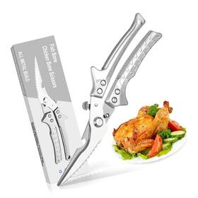 Strendier Hbcs-rqj-01 Kitchen Scissors For Food Super Sharp Poultry Shears Spring-loaded Multi-pu