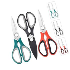 Strendier Jd-03 3-pack Kitchen Scissor All Purpose Shears Heavy Duty Scissors Stainle