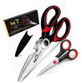Strendier Ks-01 Magnificent Latest Heavy Duty Sharp Kitchen Scissors With Safety Cover And Gi