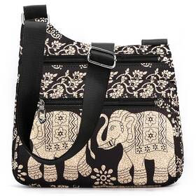 Stuoye 745679750008 Nylon Multi-pocket Crossbody Purse Bags For Women Travel Shoulder Bag