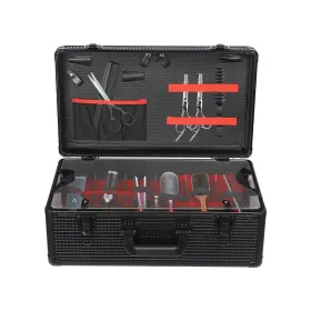 Axq-8 Suiyuln Barber Case Carrying Hairdresser Tool Box Organizer With Lock Por
