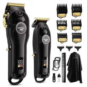 Hc576 Suprent Professional Hair Clippers For Men Cordless Cutting Kit Barber
