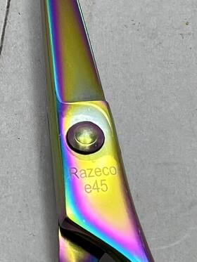 Suvorna 055406700110 Professional Hairdressing Scissors 5.5 Inch Razeco E45 Hair Japan Japanese