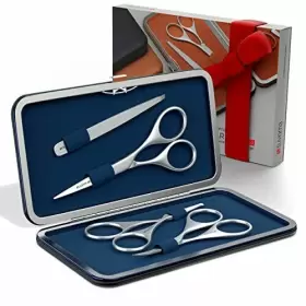 Suvorna 810899021969 Premium Beard And Mustache Scissors Set/kit With For Men - Groom Suvorna 810899021969 Premium Beard And Mustache Scissors Set/kit With For Men - Groom