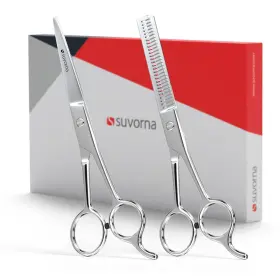 Suvorna 810899022577 6.5 Inch Professional Hair Scissors Set With Thinning Shears For Dressers B