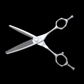 Dxt6032 Sw 6.0 Inch 32t Double Thinning Scissors 440c Hair Shears 30-35% Blender