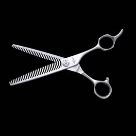 Sw Dxt6532 6.5 Inch 32t Double Thinning Hair Scissors 440c Offset Barber Shears 35-40% Blender