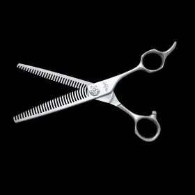 Dxt6532 Sw 6.5 Inch 32t Double Thinning Hair Scissors 440c Offset Barber Shears 35-40% Blender