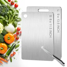 Szqcly 768845109981 Katuchef Titanium Cutting Board For Kitchen Apex 100% Pure B