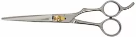 Tamsco 810136007657 Barber Shear 7.5-inch Offset With Permanent Finger Rest Semi-convex E