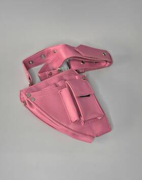 Tamsco B433 Scissors Holster - Pink For Hair Stylists And Pet Groomers
