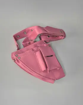 B433 Tamsco Scissors Holster - Pink For Hair Stylists And Pet Groomers