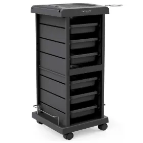 6-tray Tasalon T-100a Salon Trolley - Space Saving Rolling Cart For Extra Storage