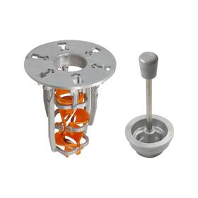 Tellier E0010 Louis - Peeling Heads With Pusher For Carrots Compatible Pee
