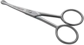 Tenartis 711181874990 Beard Mustache Ear And Nose Scissors With Curved Blades - Made In Italy