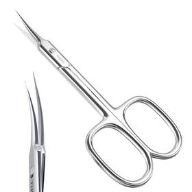 Thrau 610452646048 Cuticle Scissors Extra Fine For Manicure And Pedicure Classic Silver