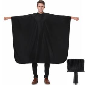 Tilyiala 705887741182 Barber Cape With Neck Duster Brush Professional Salon Hair Cutting Capes For