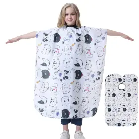 Ly0nc0007 Tilyiala Kids Barber Cape - Professional Hair Cutting Salon Capes For Stylis