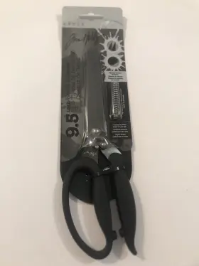 Tim Holtz 841079153859 Tonic Studios Recoil Scissors 9.5 Inch -black